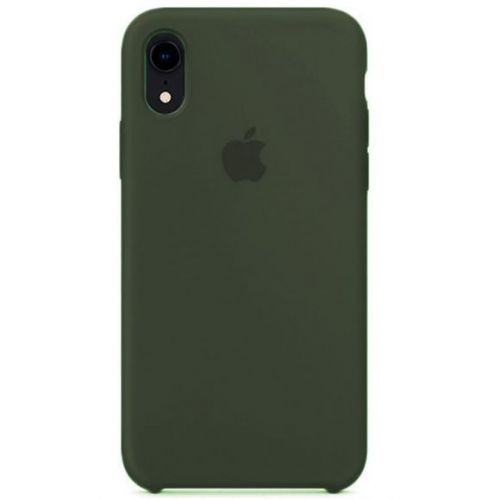 Чехол силиконовый для iPhone XR (Green)