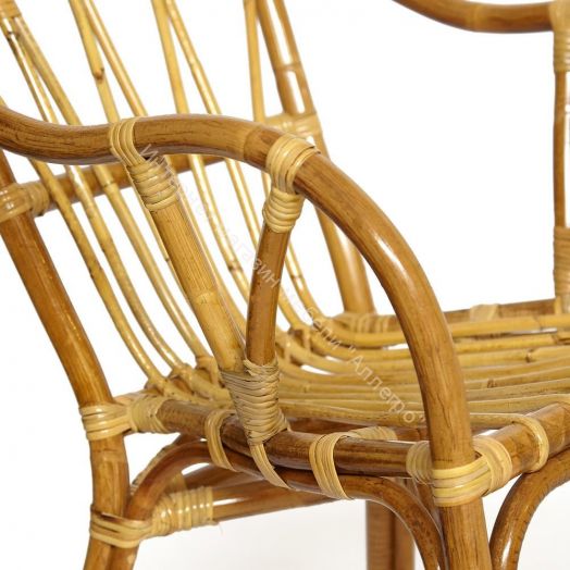 Комплект террасный AKIRA /с подушками/ skin rattan eco, Natural (натуральный)