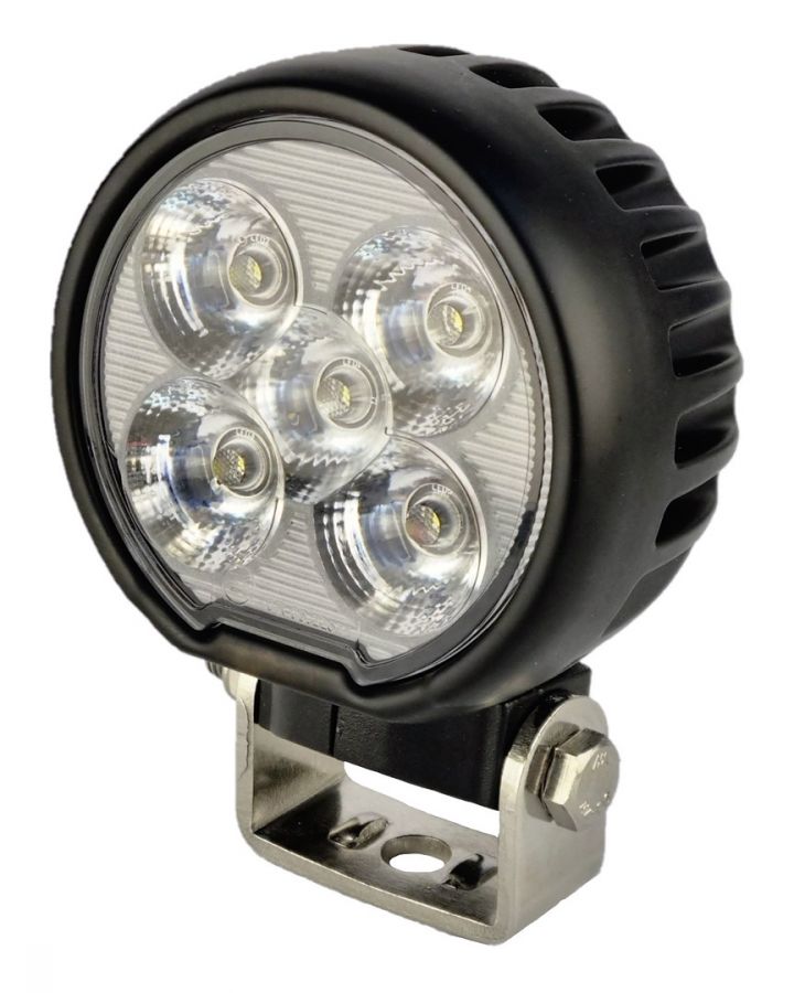 Cветодиодная фара 50 Ватт 5 led Osram дальнего света 45 градусов 12-24 Вольт ip68 PRO series круглая