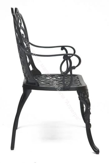 Скамья Secret De Maison Symphonie сплав металла/алюминий, черный