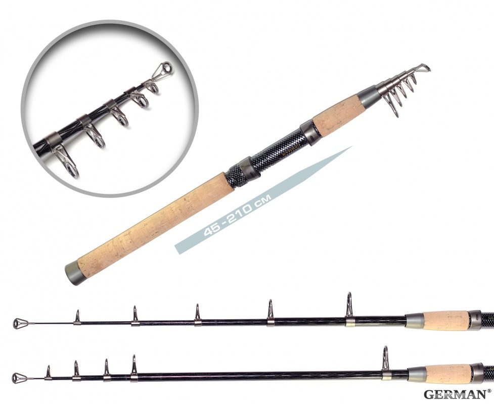 Спиннинг German Salva IМ8 2,7 м / тест 5 - 45 гр