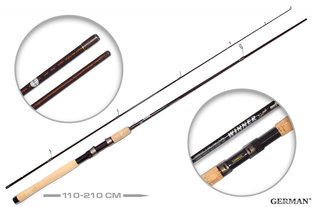 Спиннинг German Winner IМ10 2,7 м / тест 5 - 30 гр