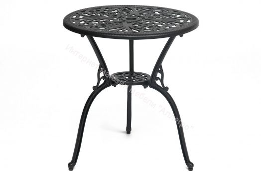 Комплект Secret De Maison Romance (стол +2 стула) алюминиевый сплав, черный