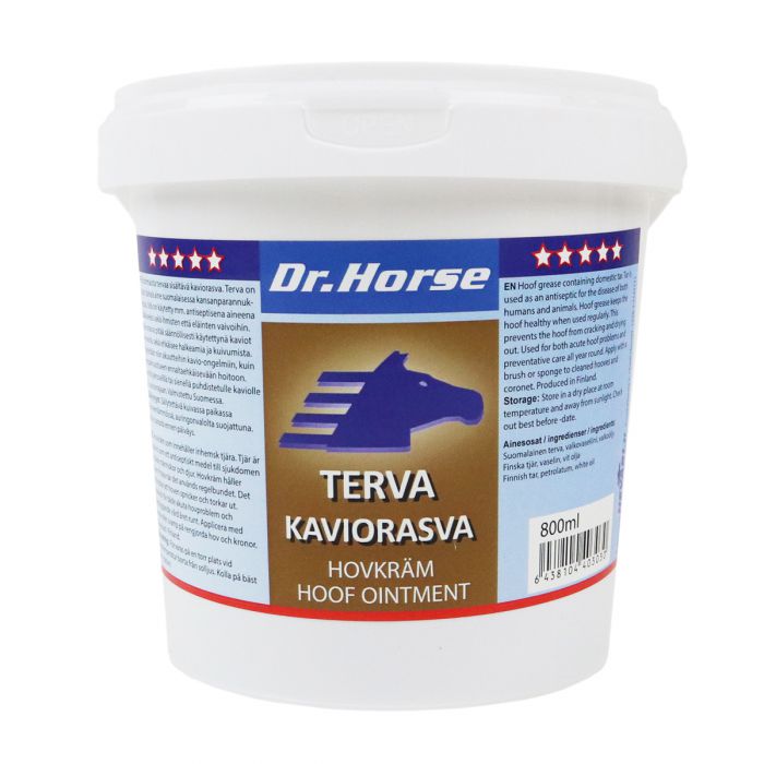 Dr. Horse Hoof cream. Крем для копыт со стокгольмской смолой 800 мл