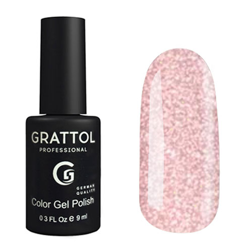 ГЕЛЬ-ЛАК СВЕТООТРАЖАЮЩИЙ GRATTOL COLOR GEL POLISH BRIGHT LIGHT 02, 9 МЛ