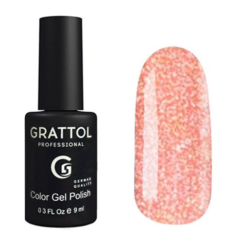 ГЕЛЬ-ЛАК СВЕТООТРАЖАЮЩИЙ GRATTOL COLOR GEL POLISH BRIGHT LIGHT 01