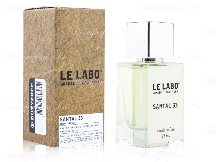 Мини-Тестер Le Labo Santal 33, Edp, 25 ml