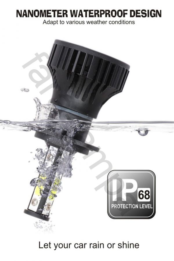 Светодиодная лампа для авто серия X1 цоколь H7