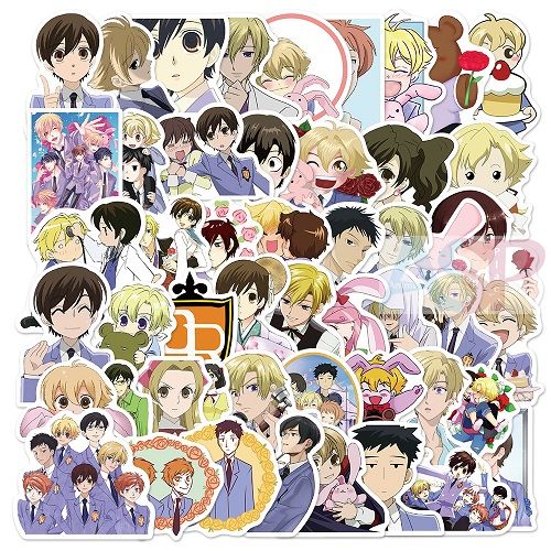Стикеры (5шт) Ouran Koukou Host Club
