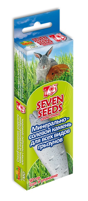 Seven Seeds Камень минерально-солевой для грызунов 50гр