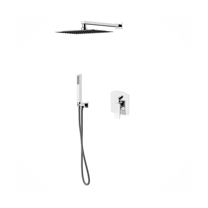 Изображение Встраиваемая душевая система с верхним и ручным душем Gattoni Ely 8890/PD