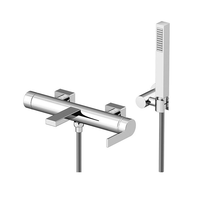 Изображение Смеситель для ванны с душевым комплектом Gattoni Color 8000