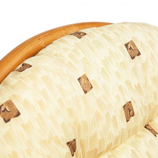 Кресло вращающееся "FLORES" 5005 /без подушки/ Cognac (коньяк)