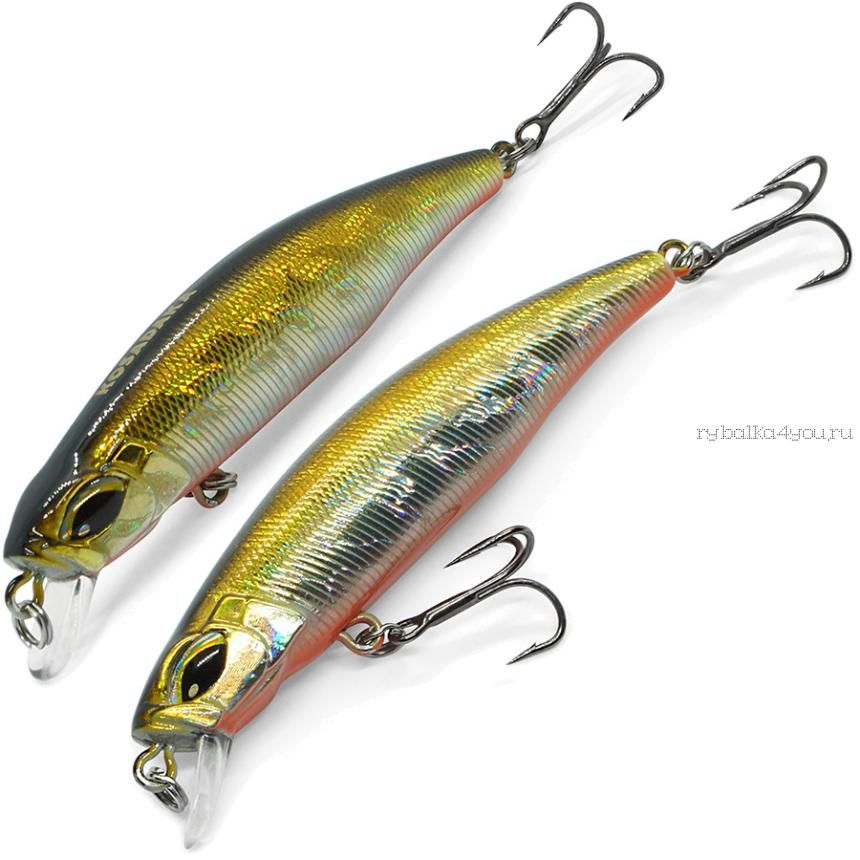 Воблер Kosadaka Tide Minnow XS 75F 7,5 см / 7,7 г / заглубление от 0,2 до 0,5 м / цвет: GTR