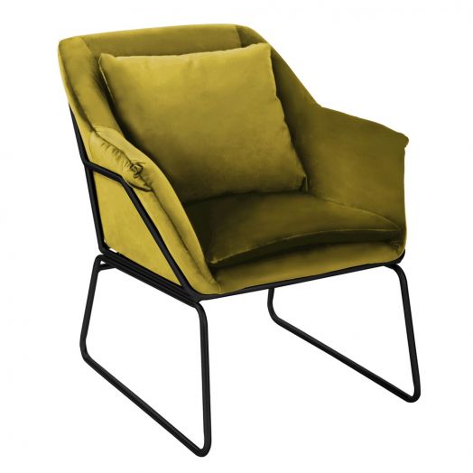 Кресло ALEX горчичный