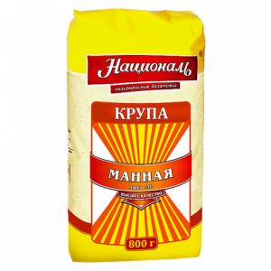 Крупа НАЦИОНАЛЬ 800г Манная