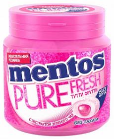 Жевательная резинка MENTOS 100г Pure fresh тутти фрутти