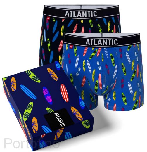 2GMH-012 Трусы мужские шорты Surf  Atlantic - набор 2 штуки