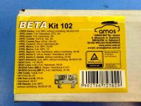 Багажник на крышу Opel Corsa D 2006-..., Amos Beta, крыловидные дуги