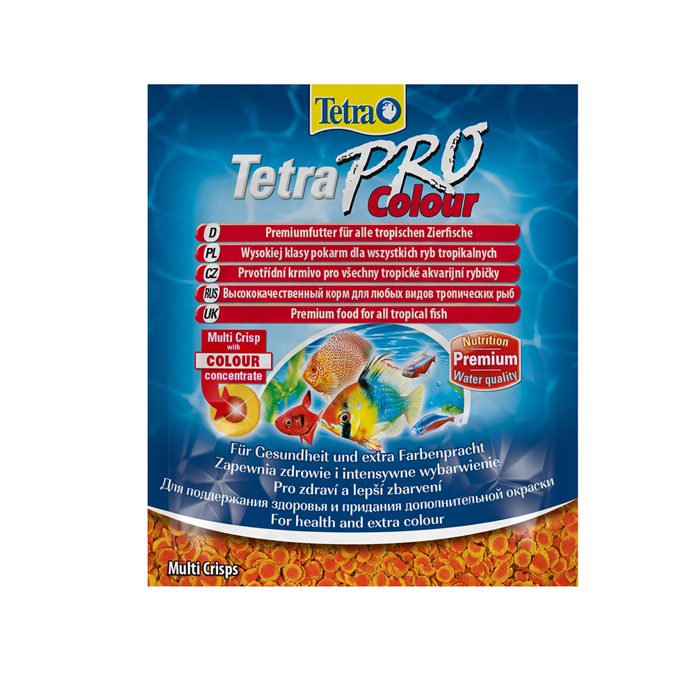 Корм для рыб TetraPro Color Crisps