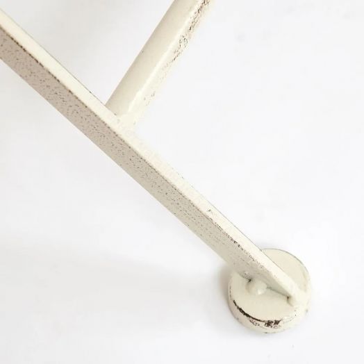 Комплект (стол + 2 стула) Secret de Maison PALLADIO (mod. PL08-8668/8669) металл, белый антик (antique white)