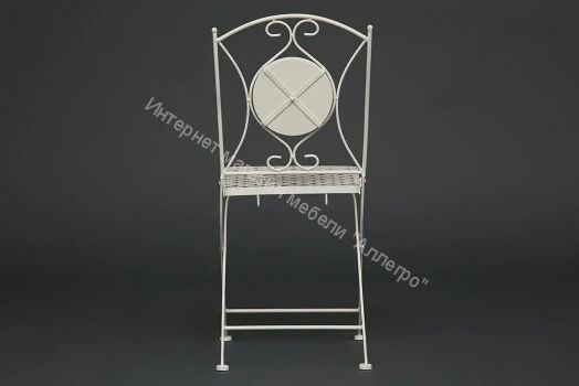 Стул Secret De Maison Julia стальной сплав, butter white/ плитка звезда