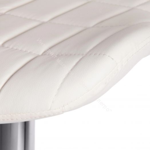 Стул барный AVIONIC (mod. KY712A) металл/экокожа, белый/хром