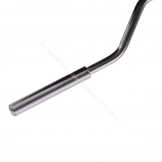 Стул барный BARBER (mod. KY711D) металл/экокожа, белый/черный/хром