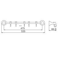 FRAP | 5 QARMAQLI HAMAM ASİLQANİ F3515-5