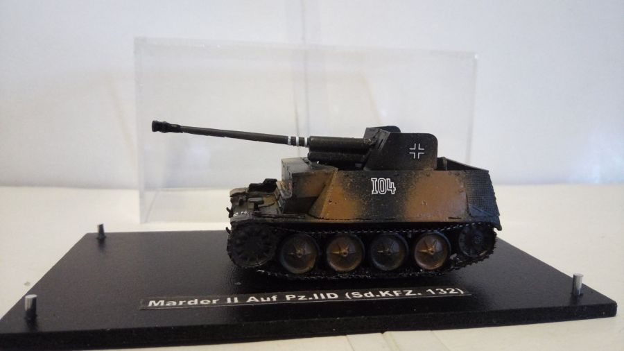 Немецкая САУ Marder II Auf. Pz. IID  Sd.Kfz .132   (1/72) смола