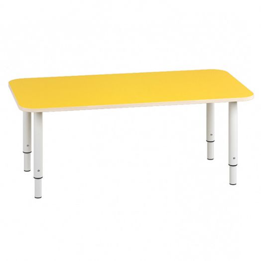 РСН-0012-05 Стол прямоугольный регулируемый Цвет: Жёлтый