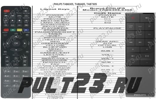 PHILIPS TAB6305, TAB6405, TAB7305