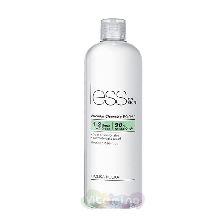 Holika Holika Mицеллярная очищающая вода Less On Skin Micellar Cleansing Water