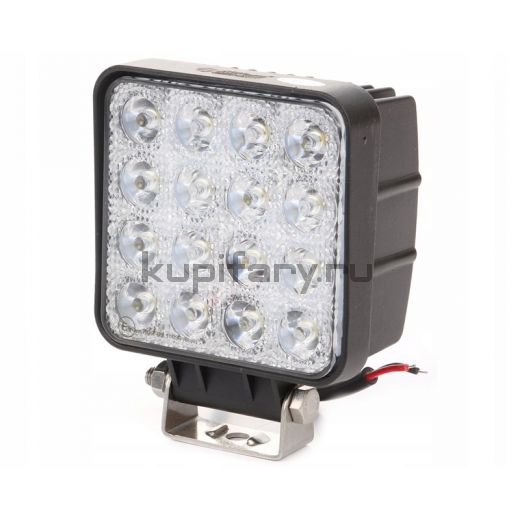 Светодиодная фара 48 ватт 16 led Epistar 11 см 12-24 вольт ip67 45мм
