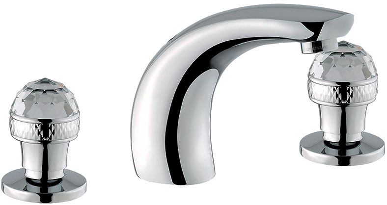 Изображение Смеситель для раковины двухвентильный Migliore Axo Swarovski ML.AXO-612F