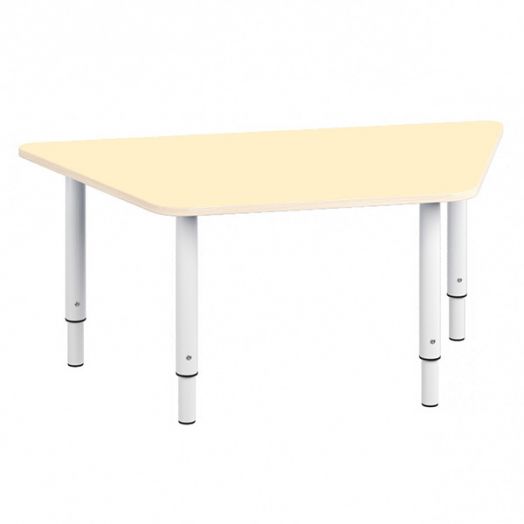 РСН-0010-02 Стол трапециевидный регулируемый Цвет: Ваниль
