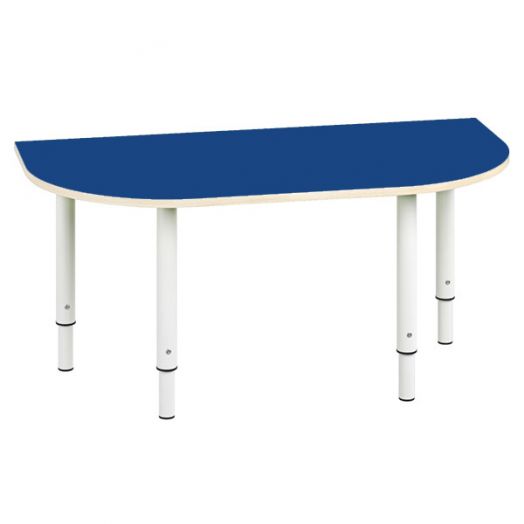 РСН-0009-07 Стол закругленный регулируемый Цвет: Синий