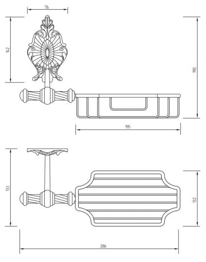 Решетка-корзинка Migliore Elisabetta 170 ФОТО