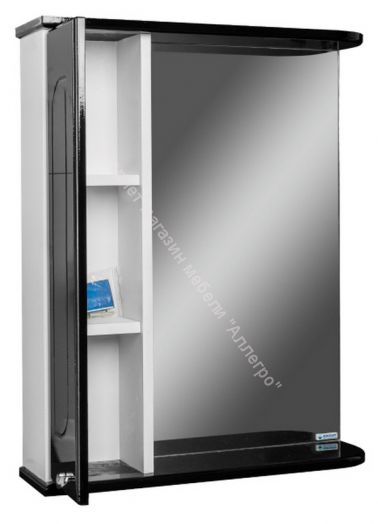 Шкаф-зеркало Радуга Яблоко 60 левый/правый АЙСБЕРГ