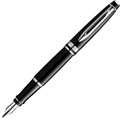 Waterman Expert - Black CT, перьевая ручка, F