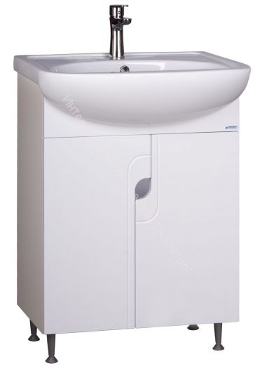 Тумба под умывальник "Уют 60 Лилия" без ящика АЙСБЕРГ