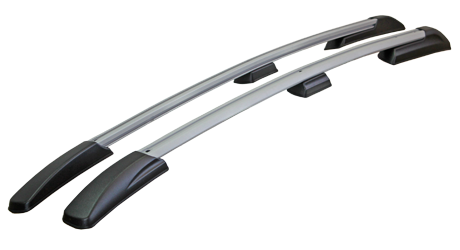 Рейлинги для автомобиля Mazda CX-9 (2017- ) серые