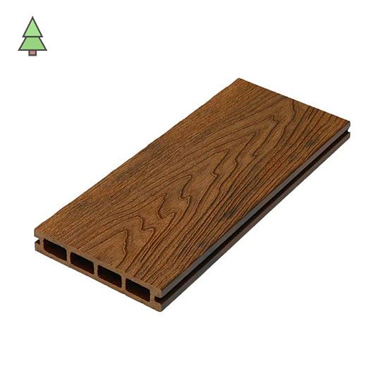 Террасная доска из ДПК 140*25*3000 мм CM Decking Robust цвет: Тик