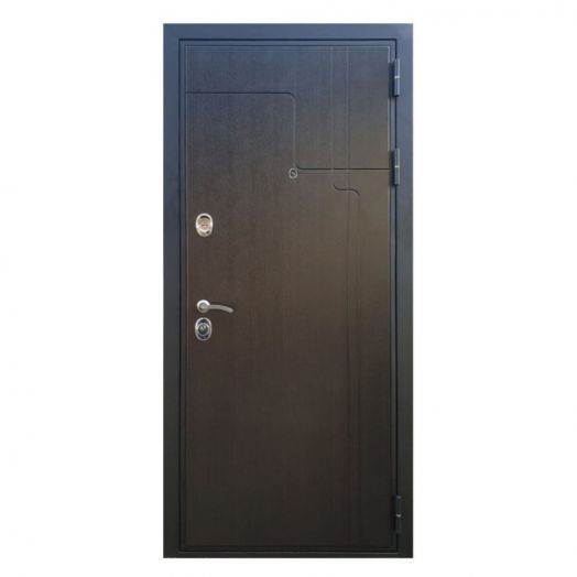 Дверь входная металлическая Great Doors H246 Венге ФЛ-291 Белый Софт