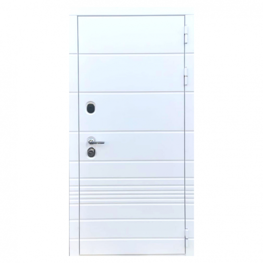 Дверь входная металлическая Great Doors H-TR Белый Софт ФЛ-68 Белый Софт