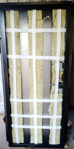 Входная дверь Лабиринт Платинум 03 - Орех бренди