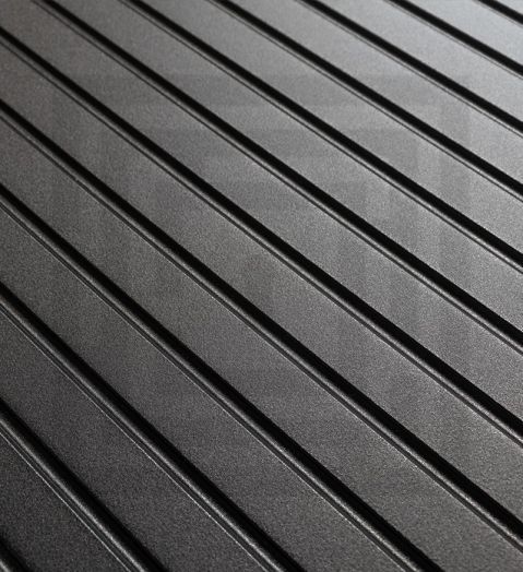 Входная дверь Лабиринт ПИАНО с зеркалом Максимум Бетон светлый