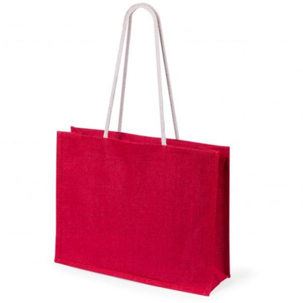 Сумка из джута Hint красная