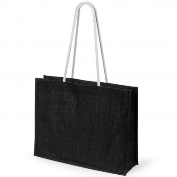 Сумка из джута Hint черная