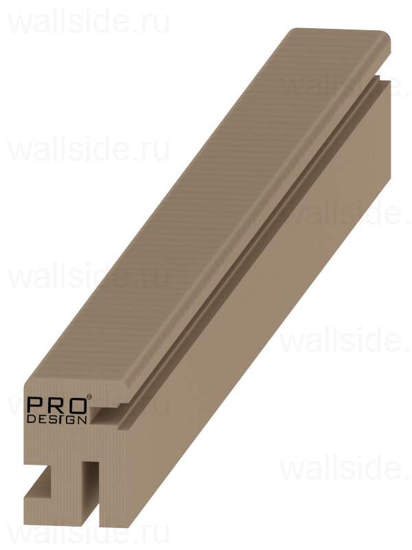 Обрамление 100 мм (шлифованный МДФ) для одностворчатого пенала Eclisse
